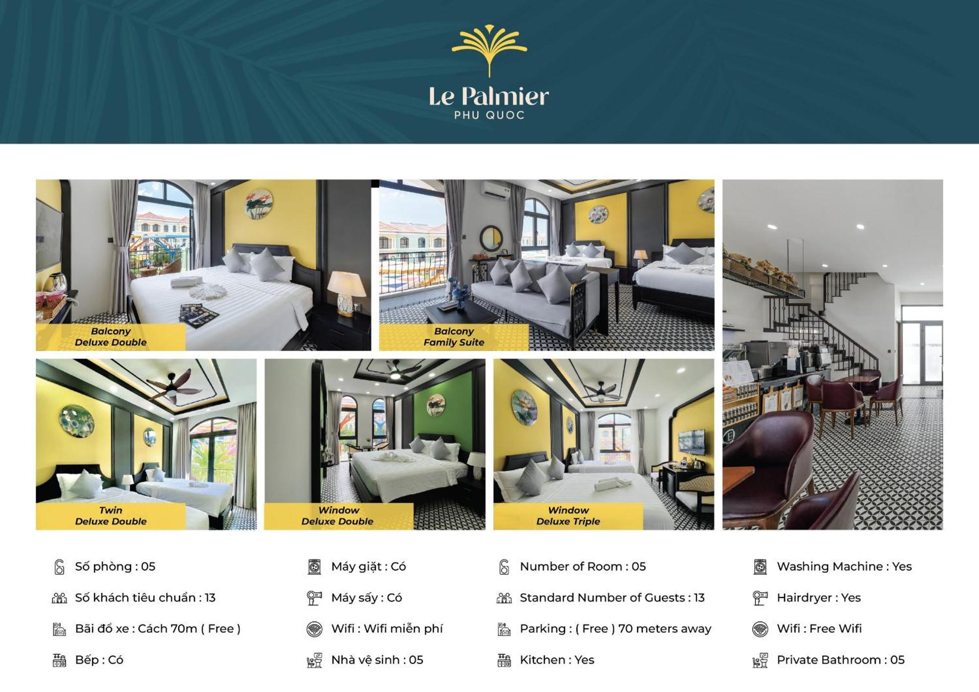 Le Palmier Phu Quoc Hotel Exterior foto